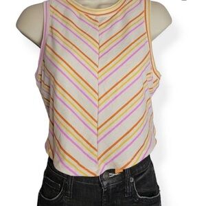 Wild Fable Striped Crop Top XXL Jrs.
